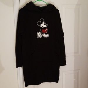 Uniqlo Long Mickey Mouse Hoodie